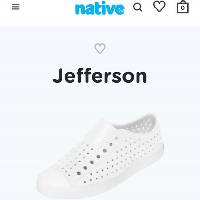 Giày native size M9 chân 42-43