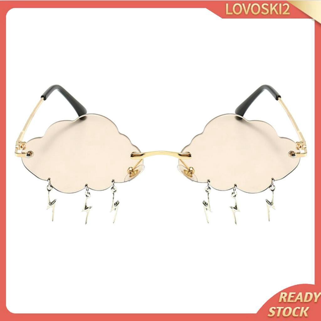 Kính Râm Hình Đám Mây Có Dây Tua Rua