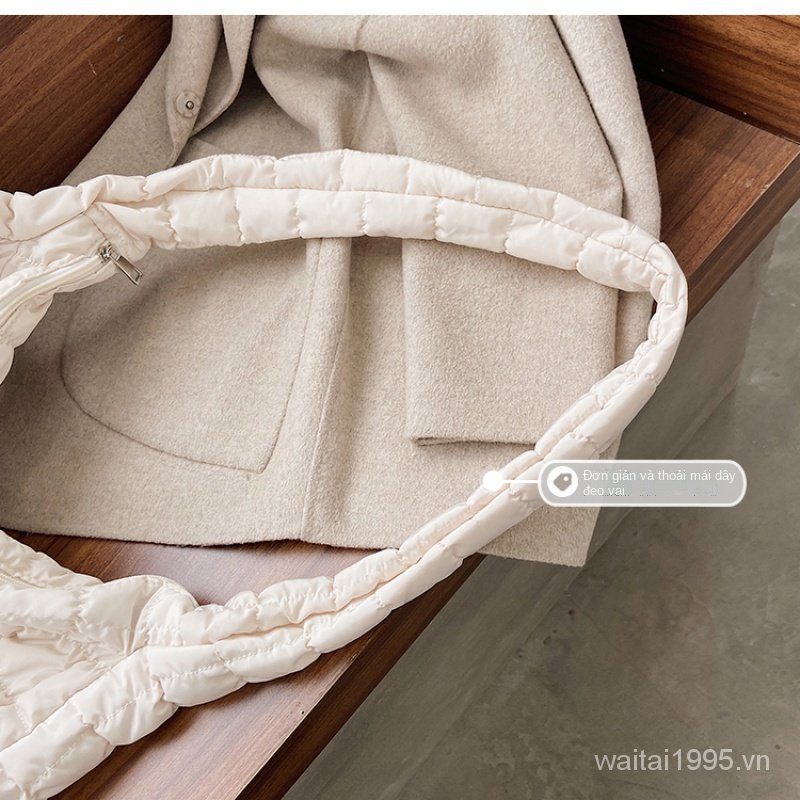 Túi Đeo Chéo Cỡ Lớn Bằng Cotton Thời Trang Cho Nữ