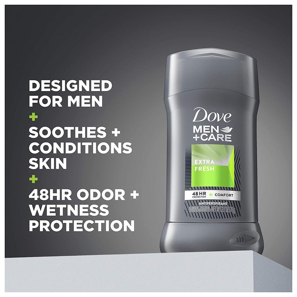 [USA] Sáp khử mùi cho nam DOVE MEN CARE EXTRA FRESH, 153G