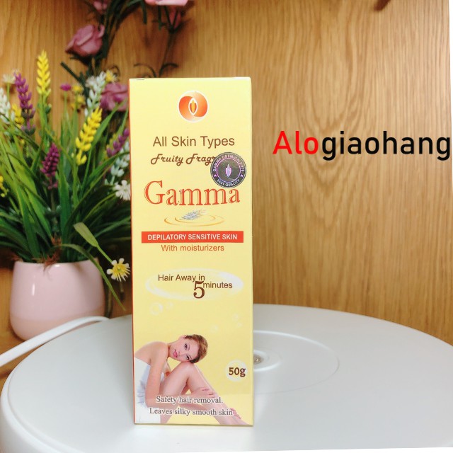 Kem Tẩy Lông Gamma Chính Hãng Giúp Bạn Tẩy Lông Nhẹ Nhàng Nhanh Chóng Giữ Da Luôn Mềm Mịn - alogiaohang