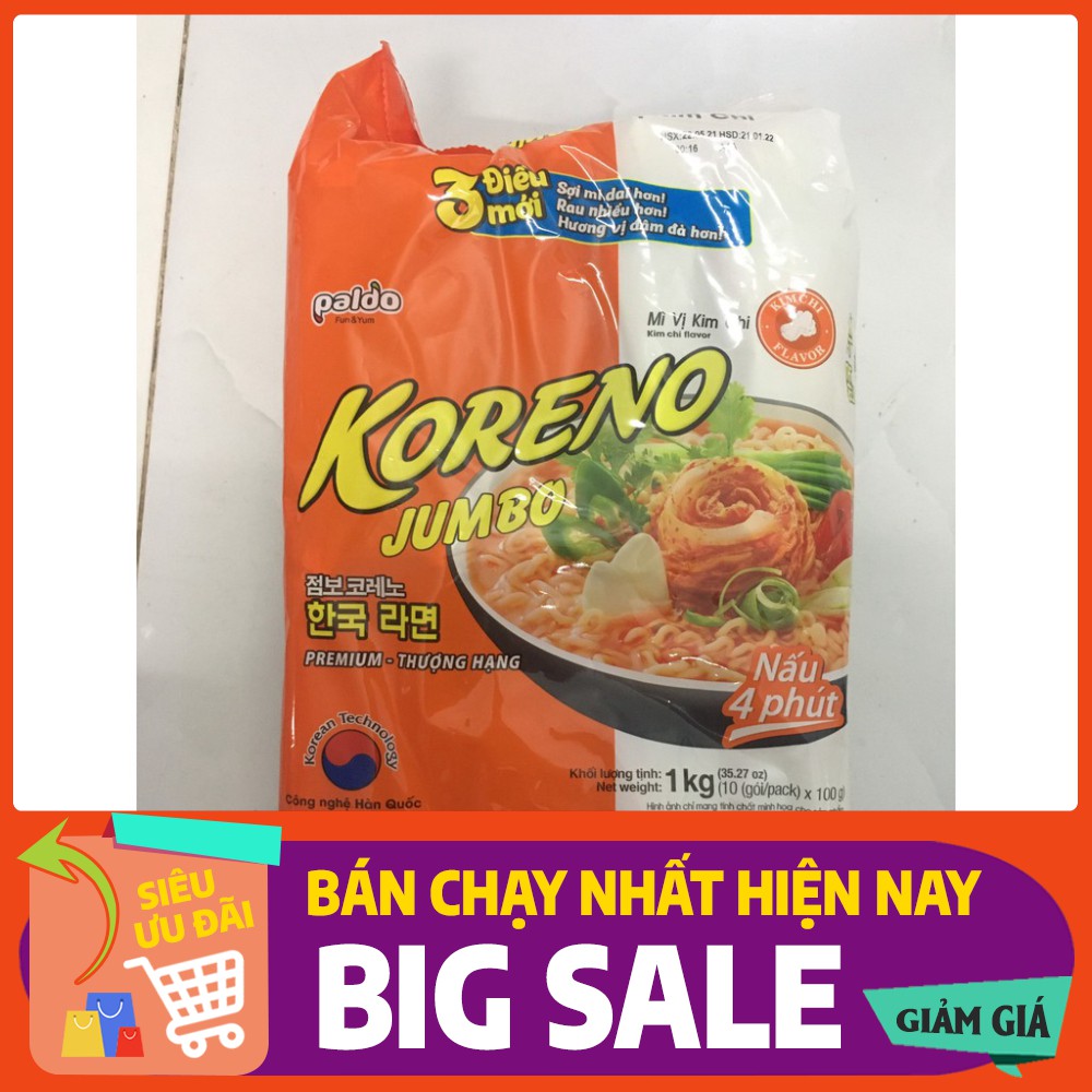 MÌ HÀN QUỐC KORENO JUMBO - Mỳ ăn liền ngon số 1 hàn quốc | BigBuy360 - bigbuy360.vn