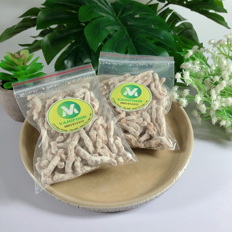 Trân Châu Sợi KRUBO dai giòn, vị caramel(Gói 100g) - Nguyên liệu topping trà sữa, chè thái, thập cẩm, sữa chua siêu ngon