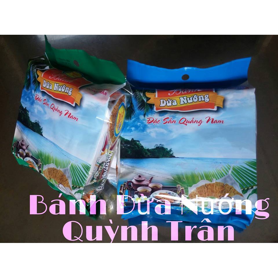 gói 200g bánh dừa nướng QUỲNH TRÂN