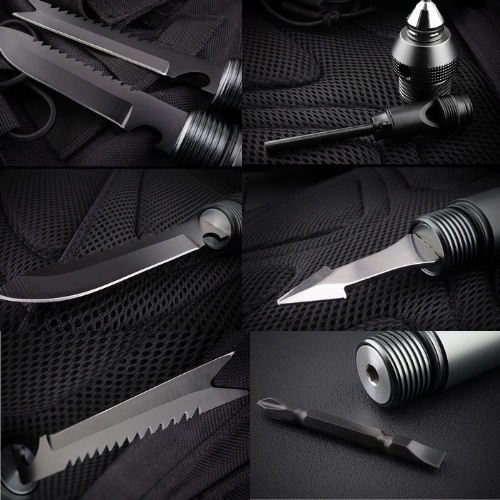 Hx outdoors ZSG-001 Gậy Chiến Thuật Sinh Tồn Dã Ngoại cắm trại bushcraft