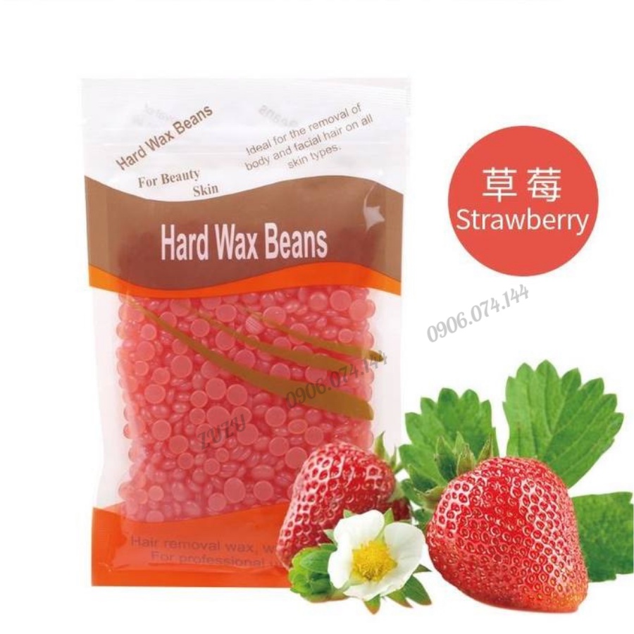 [100g] Sáp wax lông cao cấp siêu bám lông nhiều mùi để chọn lựa (tặng que) ZUZU