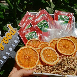 Một gói trà đào Cam sả