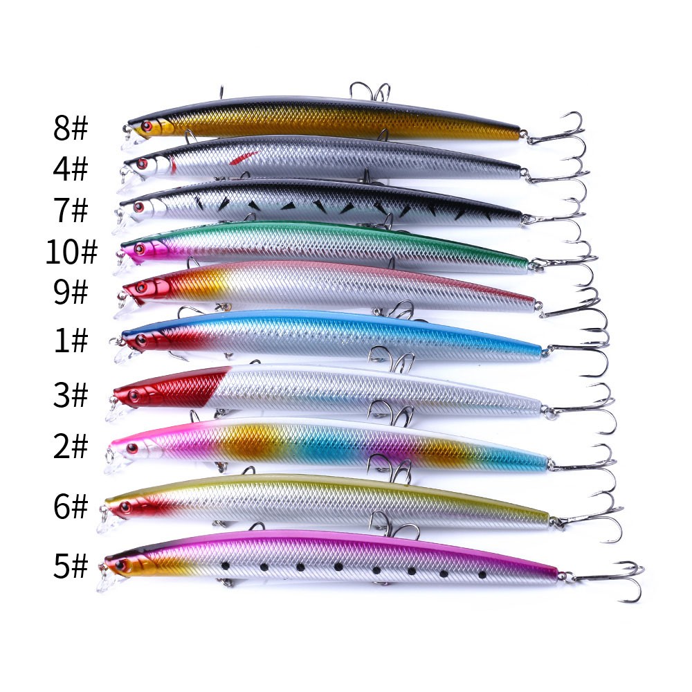 1 Mồi Câu Cá Giả 18cm Trọng Lượng 26g