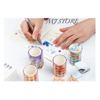 Băng keo dot PET - Washi tape