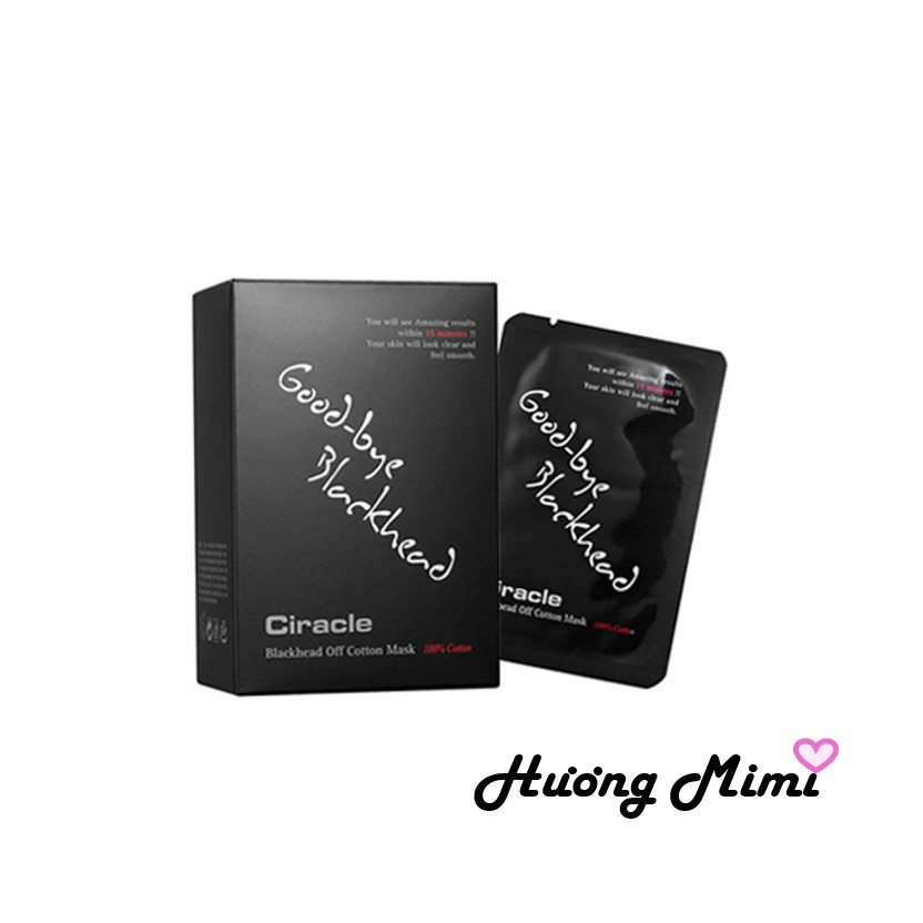 Mặt nạ đẩy mụn đầu đen Ciracle Good bye Blackhead