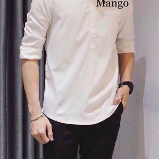 [HOT 2017] ÁO SƠMI NAM MANGO TRỒNG CỔ