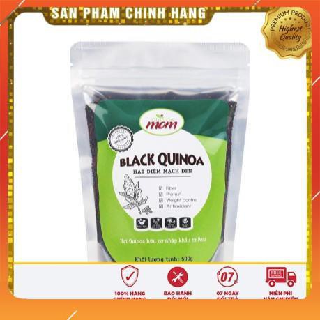 Hạt Quinoa đen hữu cơ nhập khẩu từ Peru – Trọng lương 500 gram.
