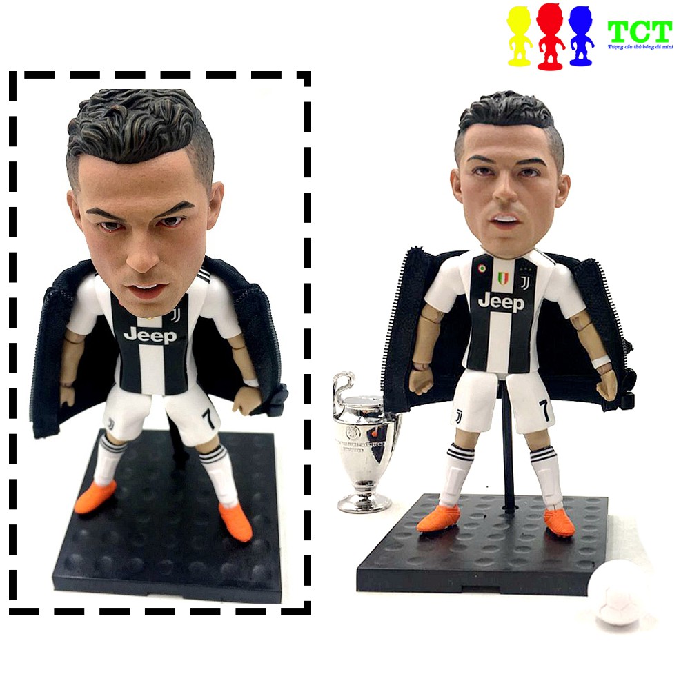 Tượng cần thủ bóng đá SoccerXstar Ronaldo CR7 juventus