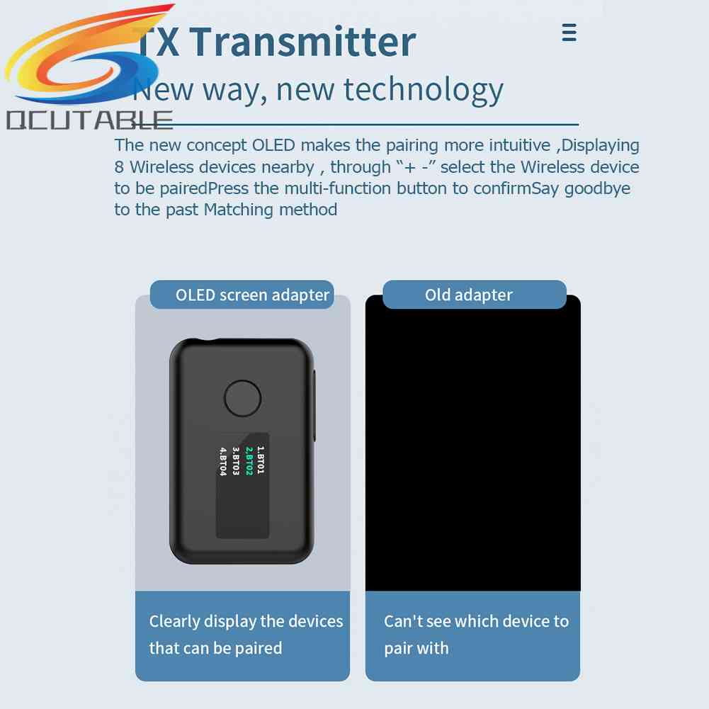 Bộ Thu Phát Tín Hiệu Âm Thanh Bluetooth 5.0 Cho TV PC Xe Hơi