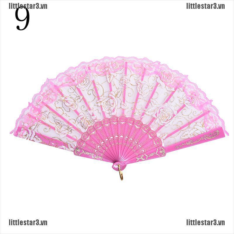 Quạt gấp ren Trung Quốc