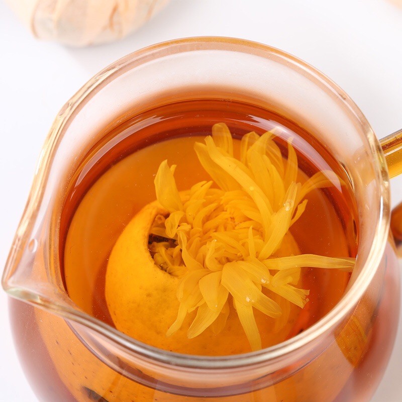 Trà đen hoa cúc chanh lọ 250g