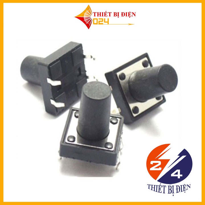 Nút Nhấn 4 Chân 12X12X10MM