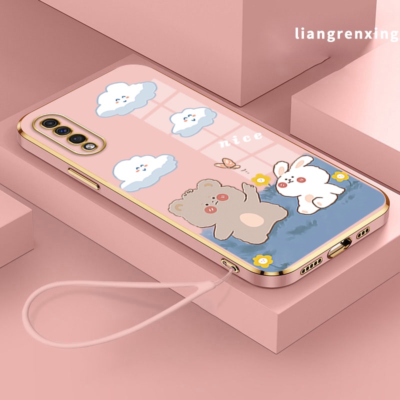 Ốp Điện Thoại silicone Mềm Mạ Điện Chống Sốc Cho SAMSUNG A7 2018 SAMSUNG A50 SAMSUNG A70 SAMSUNG A50S A30S Ddx01