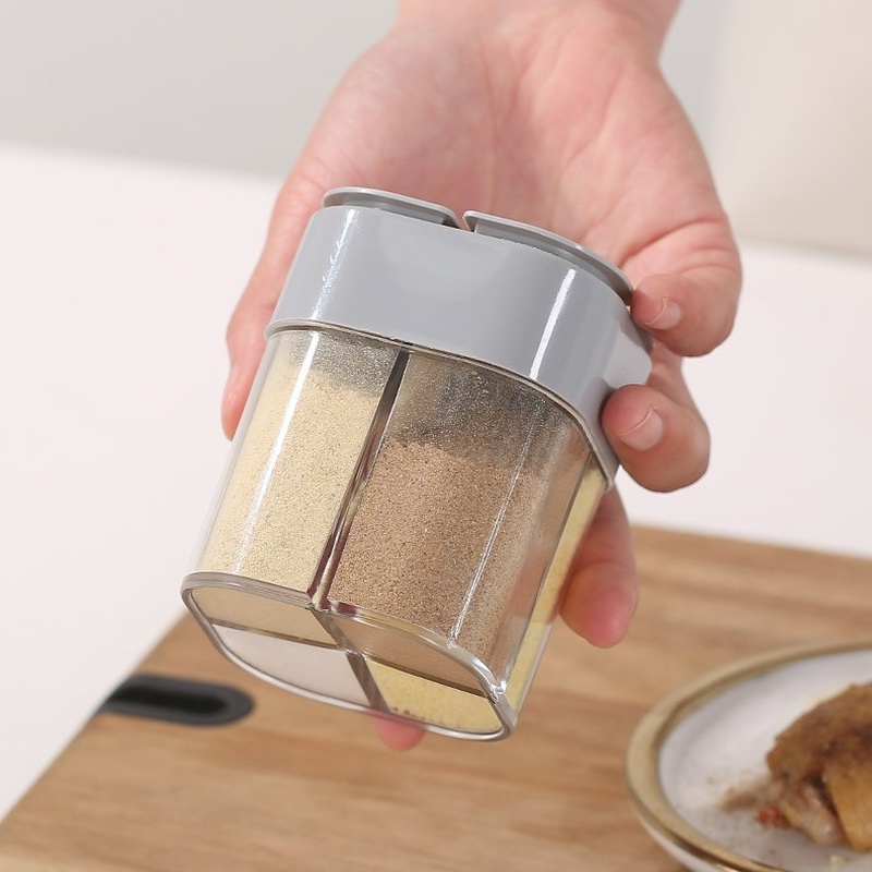 Hộp Đựng Gia Vị Trong Suốt Chống Bụi Chống Ẩm Đa Năng