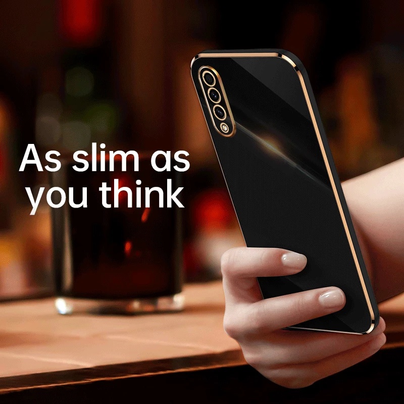 Thích hợp cho trường hợp Samsung Galaxy A70 A50 A50S A30S A30 A20 A10S A20S A11 M11 mềm silicone 6D mạ điện trường hợp điện thoại sang trọng