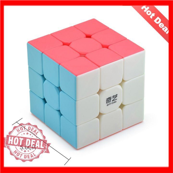 Rubik 3x3x3 QiYi Warrior S - Rubik 3x3 không viền QiYi