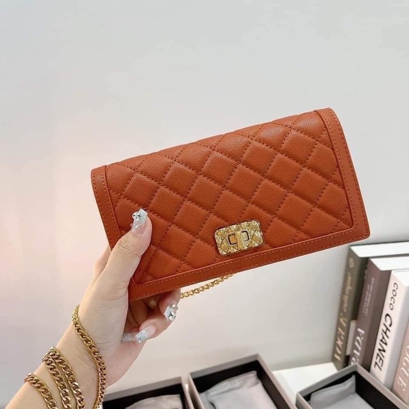 Túi cnk ô trám khoá xoay