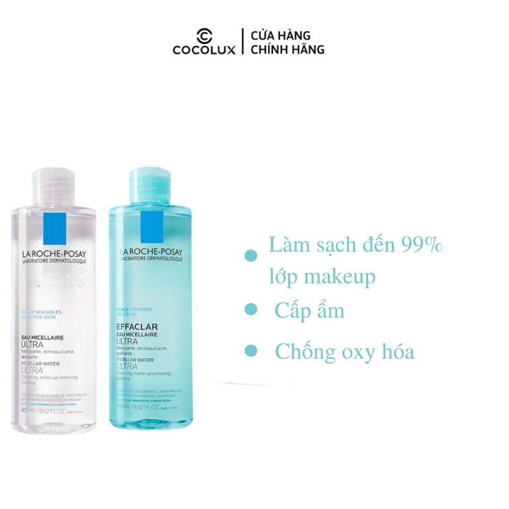 Nước Tẩy trang La Roche Posay Effaclar 400ml | WebRaoVat - webraovat.net.vn