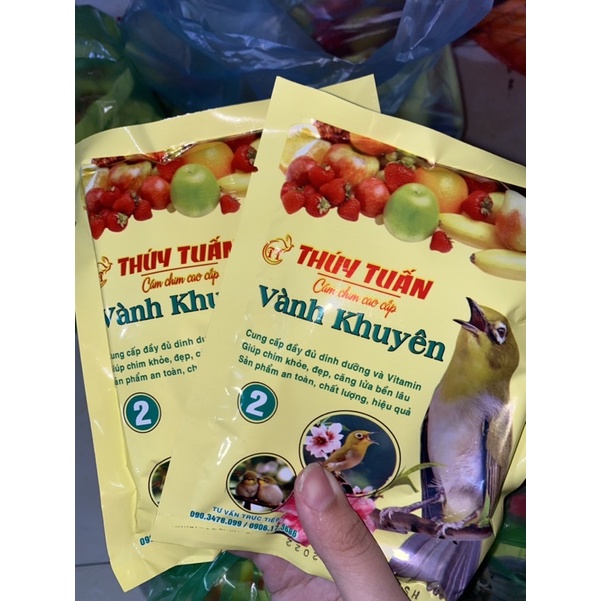 Cám Khuyên Thuý Tuấn Gói 100g,200g số 0,1,2-Tổng Kho PK lồng Chim