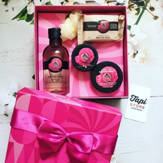 Set dưỡng thể The Body Shop British Rose Essential Gift Set