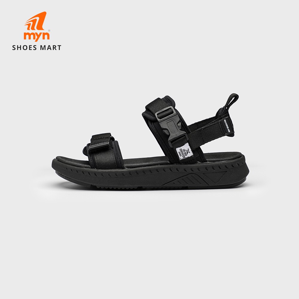 [Mã SKAMLTSM9 giảm 10% đơn 99K] Sandal nam nữ ZX The Bubble D mã 2714 All Black, tháo quai tiện lợi