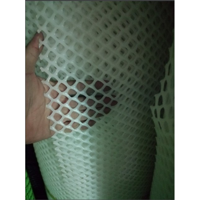 [Mã PET50 giảm 10% - tối đa 50K đơn 250K] Lưới Nhựa , Lưới Sàn màu trắng