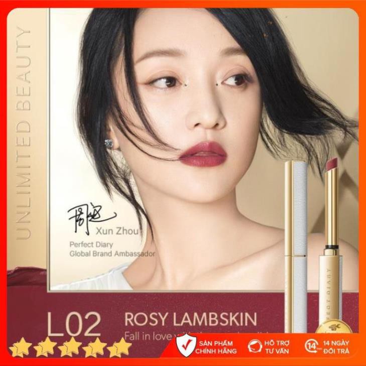 💥Hàng chính hãng💥Son Lì Perfect Diary Tông Nhung Lì Đậm Bộ Sưu Tập Mùa Đông Với Thỏi Nhỏ 13 Màu Tùy Chọn 8g | BigBuy360 - bigbuy360.vn