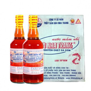 1 Thùng Nước mắm 584 Chính hãng ( 6 chai)