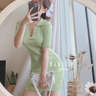 ĐẦM BODY LEN CỔ BẺ (KÈM VIDEO HÌNH THẬT)
