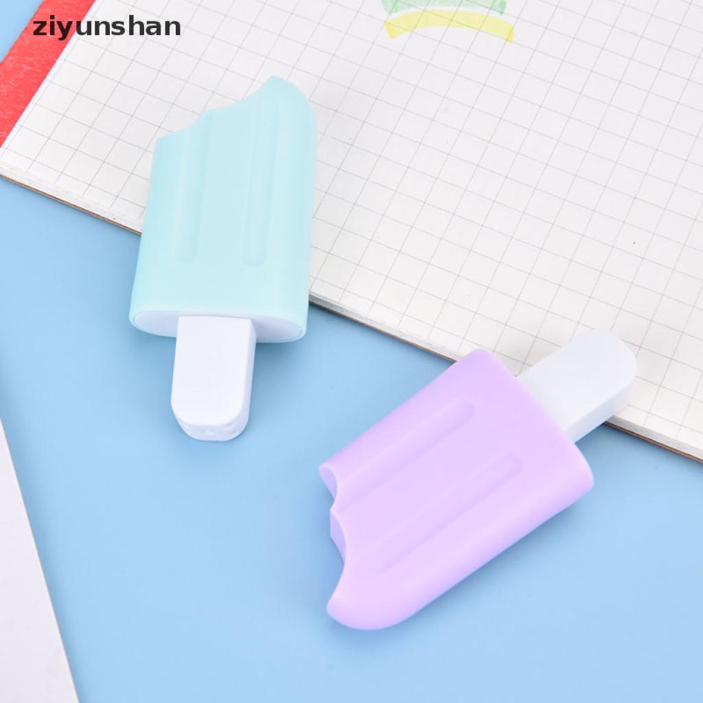 Set 6 Bút Đánh Dấu Hình Cây Kem Dễ Thương