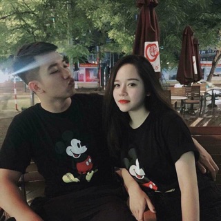 Áo phông đôi mickey