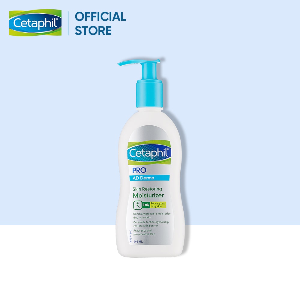 Kem dưỡng ẩm cho da khô, da cơ địa  Cetaphil Pro Ad Derma Moisturizer 295ml