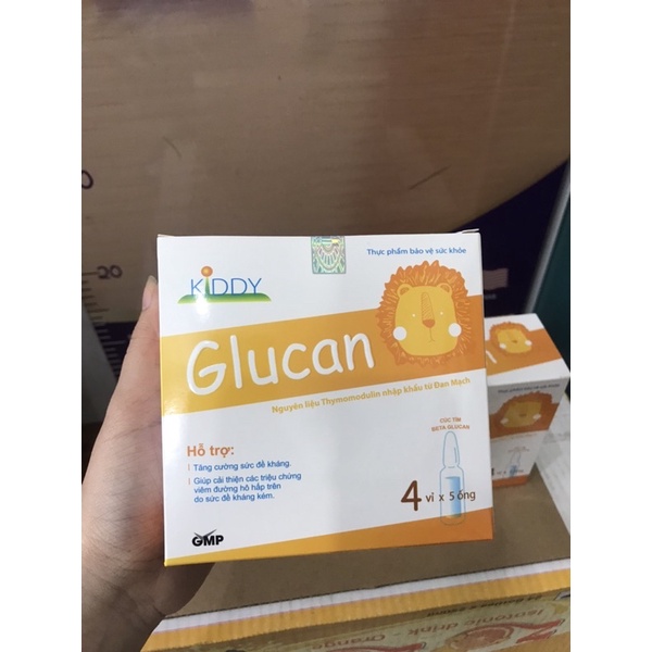 KIDDY GLUCAN  - HỖ TRỢ TĂNG CƯỜNG SỨC ĐỀ KHÁNG ĐƯỜNG HÔ HẤP TRÊN CHO BÉ