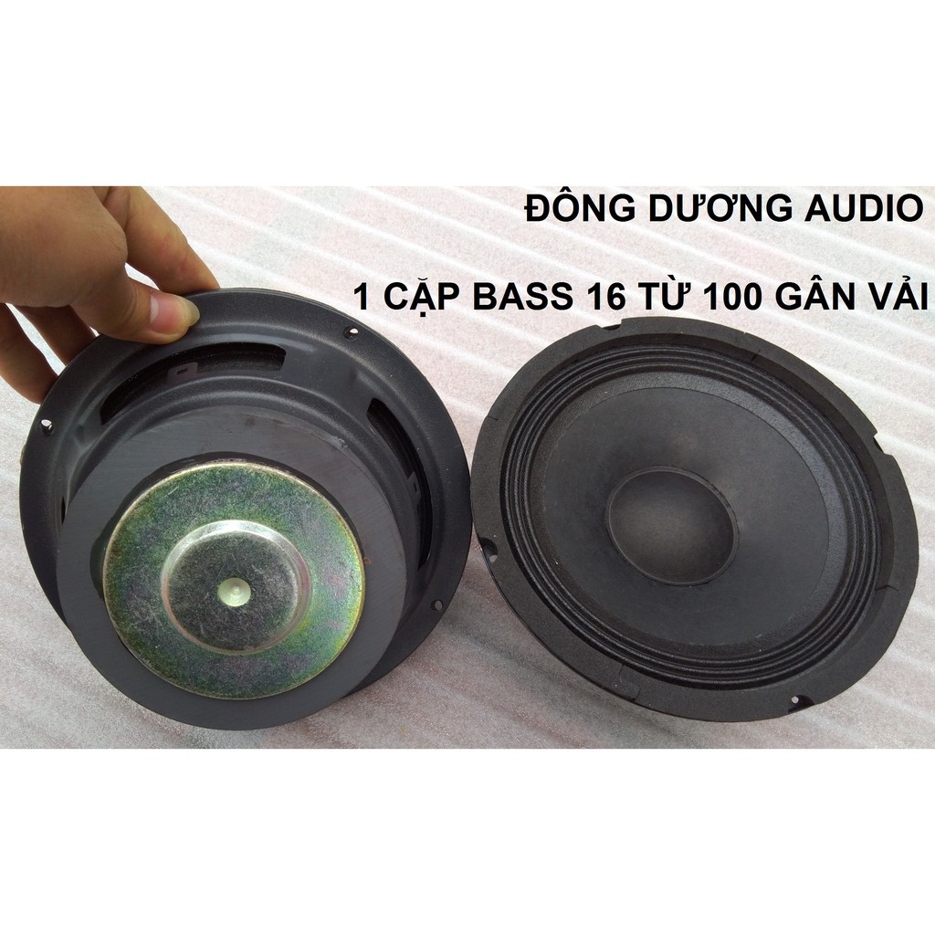 CỦ BASS 16 GÂN VẢI RỜI - GIÁ 2 CÁI - LOA 16