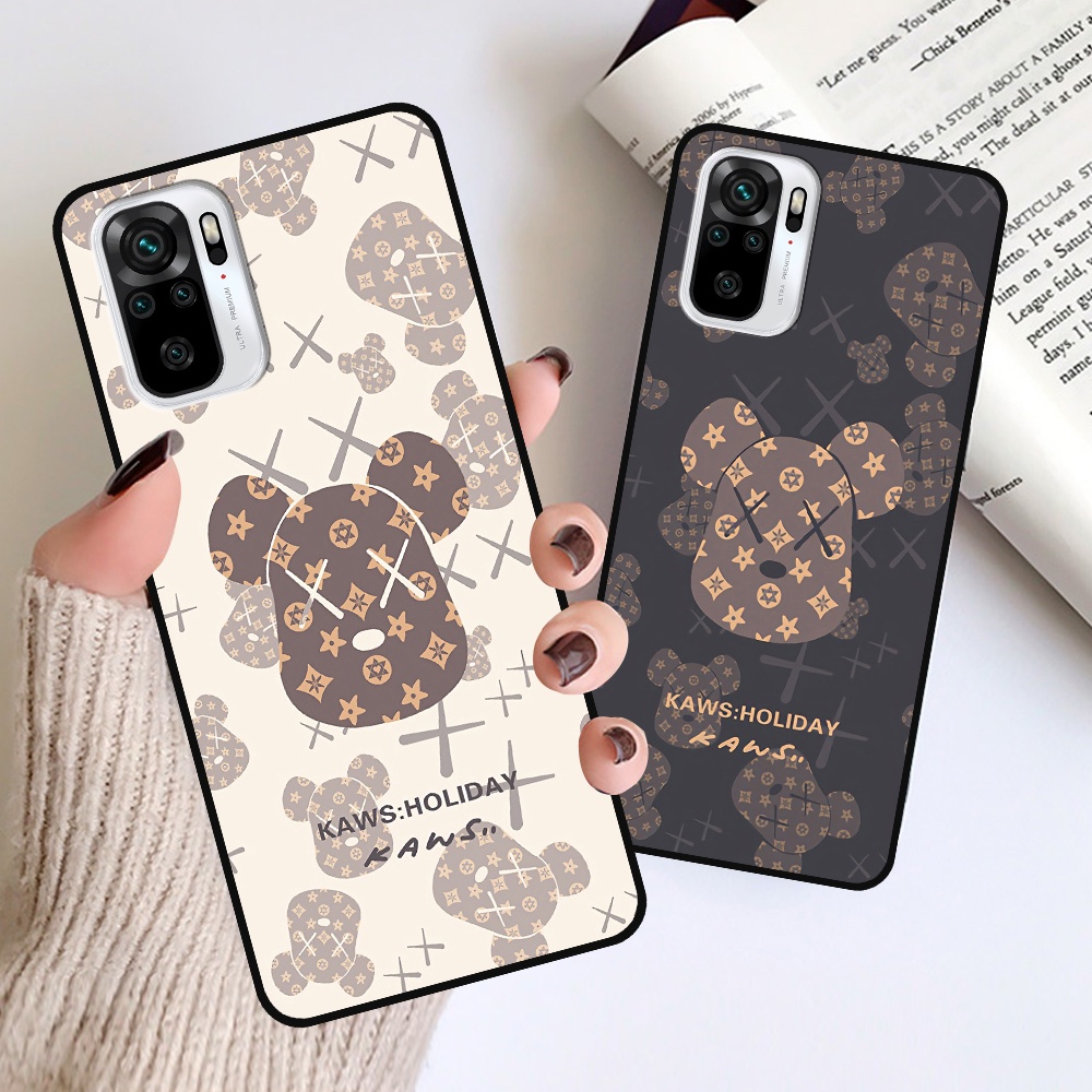 Ốp Xiaomi Redmi Note 10 4G/5G - Note 10s -  Note 10 Pro in hình họa tiết Mountain, Be@rbrick dễ thương (T13 - T18)