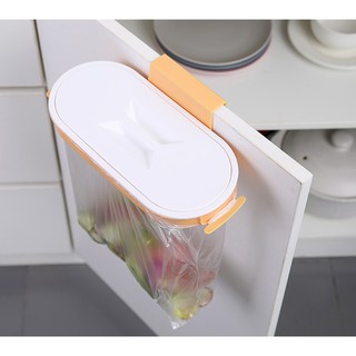 Dụng cụ đựng rác thùng đựng rác nhựa treo cánh tủ có móc cài giúp bếp sạch sẽ gọn gàng