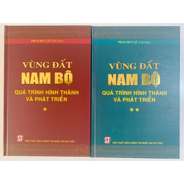 Sách - Vùng Đất Nam Bộ -Quá trình hình thành và phát triển (Tập I, II)