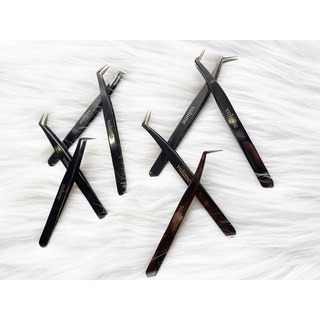 Nhíp volume gắp 20d -30d Nhật mũi 12mm và 15mm_dụng cụ nối mi MAGIC LASHES