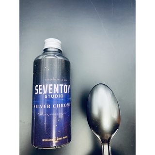 Sơn pha sẵn mô hình màu bạc sáng silver chorme hãng Seventoy Studio