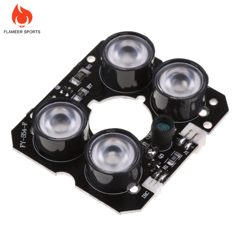 Flameer Sports Infrared 4 IR LED Light Board for CCTV Security Cameras 850nm Night vision