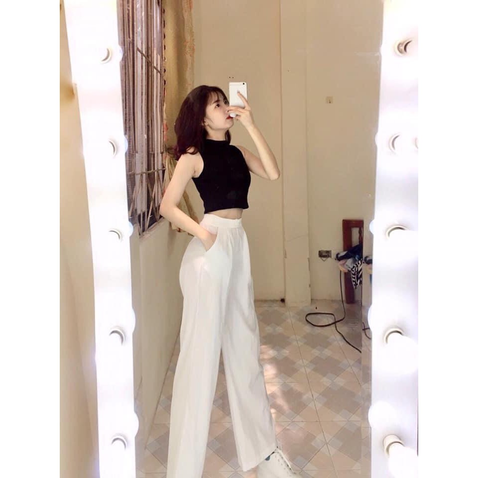 Áo Croptop Ba Lỗ Ôm Body Lên Dáng Cực Xinh, Nhiều Màu/ Áo crt ba lỗ thể thao ôm dáng bozip co dãn _ áo croptop balo body