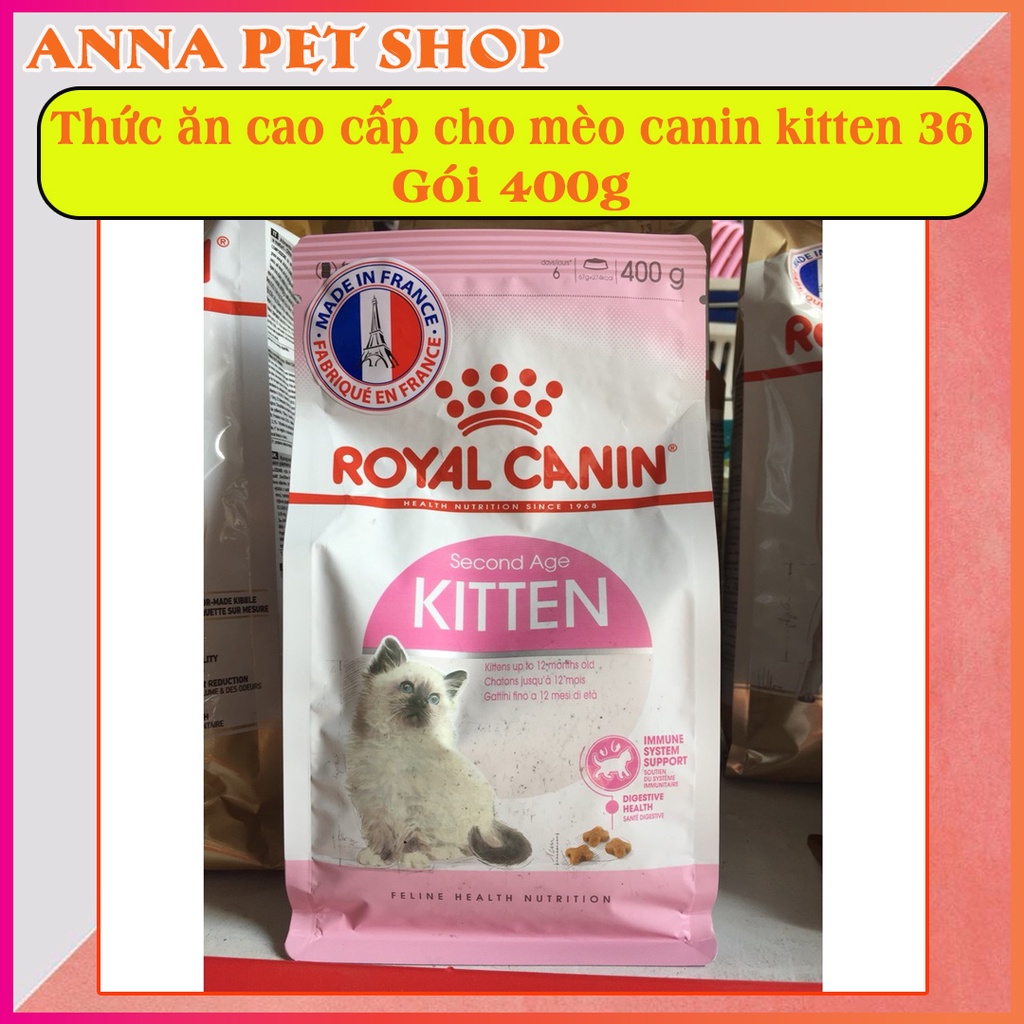 Thức ăn cao cấp cho mèo canin kitten 36 - 400g