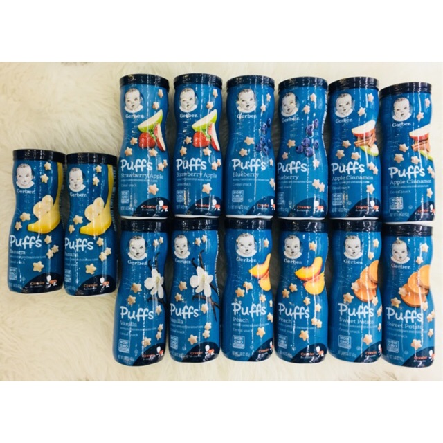 Bánh ăn dặm hình sao Gerber 42g Mỹ