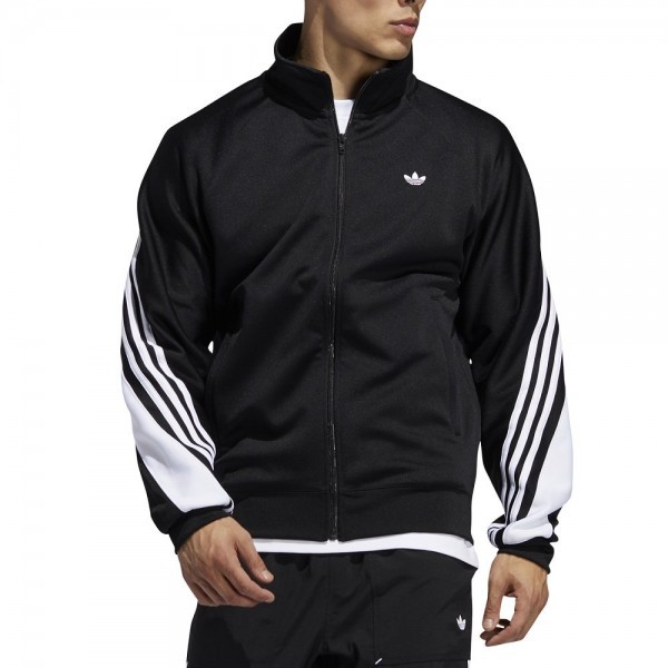 (HÀNG XUẤT XỊN) Áo khoác das đen  3 Stripes Jacket - Chất Poli vải xịn, mịn mát. FM1525 Das 3-Stripe Wrap Track Top | BigBuy360 - bigbuy360.vn