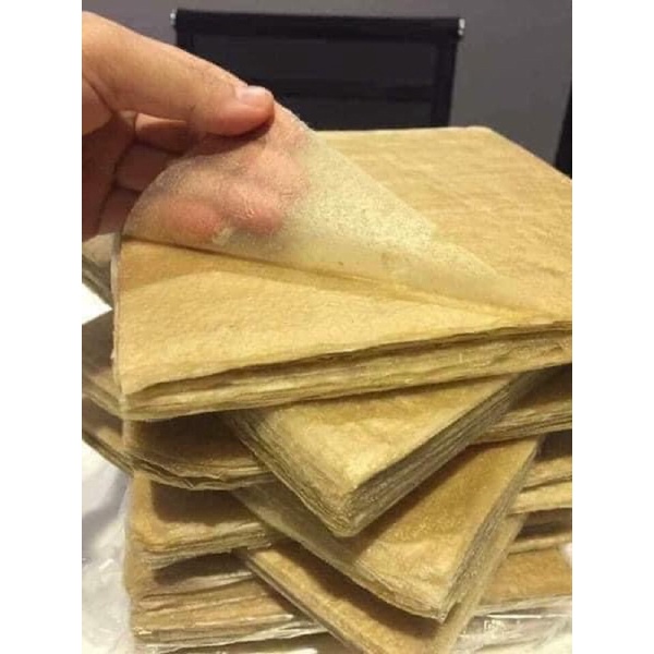 Vỏ ram Hà Tĩnh - vỏ bánh đa nem giòn ngon tệp 100 lá
